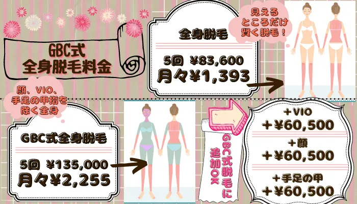 カンナム美容外科GBCGBC式全身