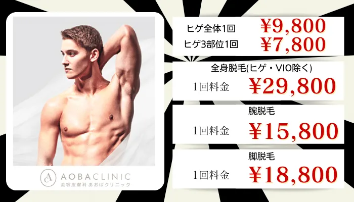 あおばクリニックメンズ比較料金