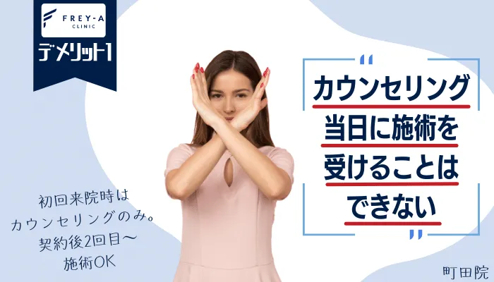 フレイアクリニック町田デメリット1