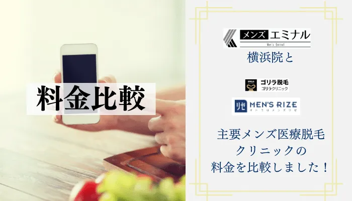メンズエミナル横浜料金比較