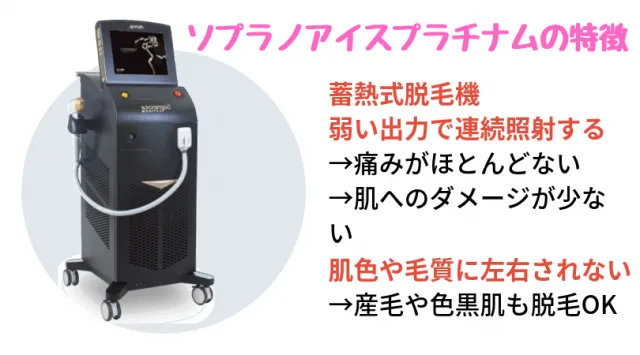 ソプラノアイスプラチナムの特徴