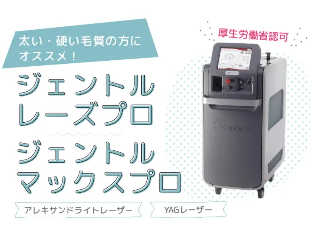 ルシアクリニック脱毛機