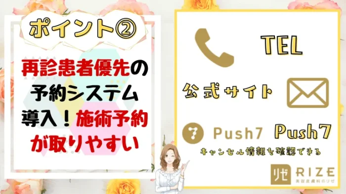 リゼクリニックおすすめポイント2