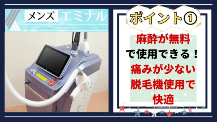 メンズエミナルおすすめポイント1