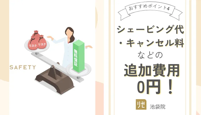 リゼクリニック池袋おすすめポイント4