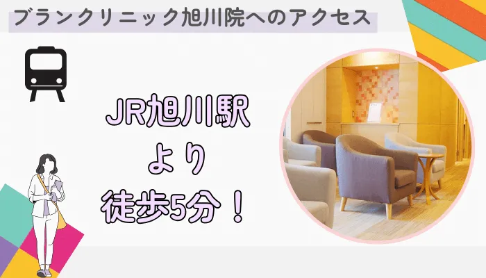 ブランクリニック旭川アクセス